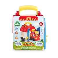 Early Learning Centre Happyland Take and Go Fire Station - R Exclusive