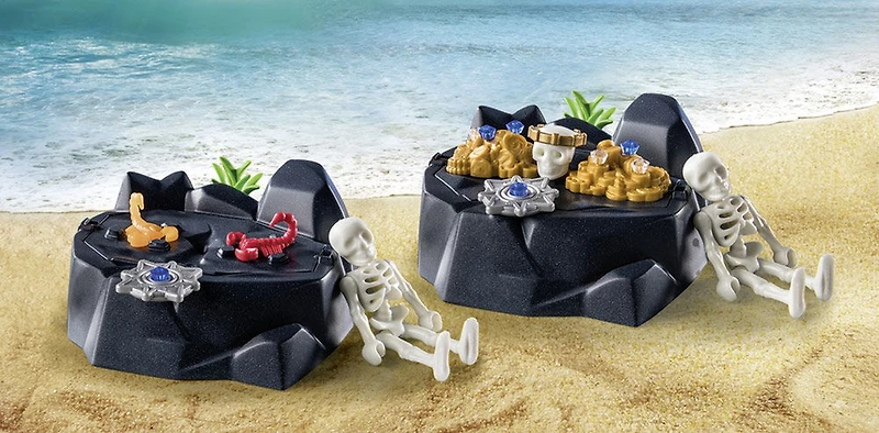 Playmobil - Starter Pack Pirate et barque