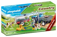 Playmobil - Agriculteur avec faucheuse et citerne