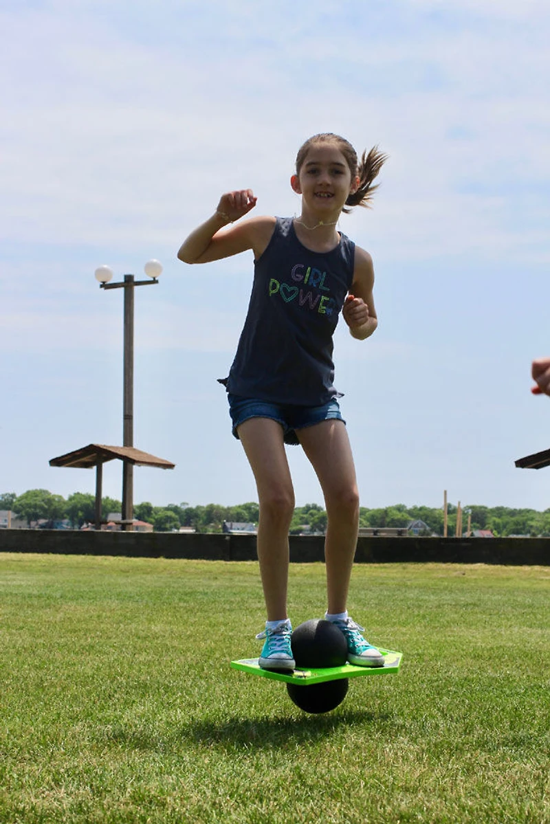Planche de pogo Flybar avec pompe pour les 6 ans et plus (vert méchant)