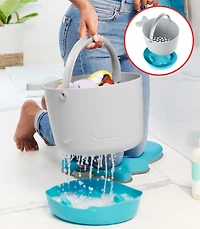 Moby Stowaway Bath Toy Bucket