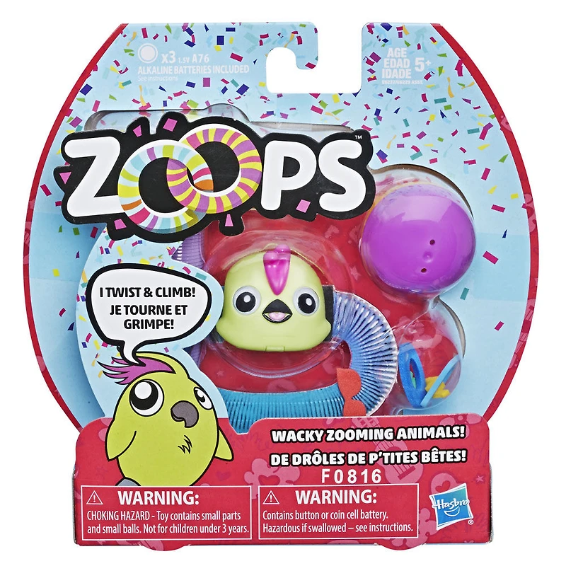 Zoops, jouet électronique cacatoès festif