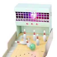 Let It Roll! Bowling Alley, Our Generation, Ensemble d'allée de quilles rétro avec accessoires électroniques pour poupées de 18 po - Édition anglaise