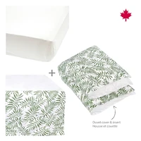 Perlimpinpin   Ensemble 4 pièces   Vert Tropical