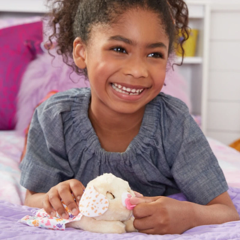 furReal Newborns, Chiot, peluche animatronique interactive, animal électronique