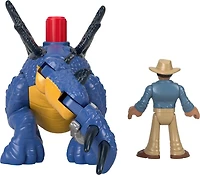Imaginext - Jurassic World - Stégosaure et Dr. Grant