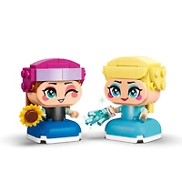 LEGO Disney La Reine des Neiges Anna et Elsa Miniatures, Deux Personnages en Briques de La Reine des Neiges pour les 5 Ans et Plus 43284