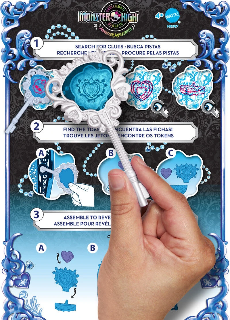Monster High-Monstrueux Secrets Abbey Bominable-Coffret