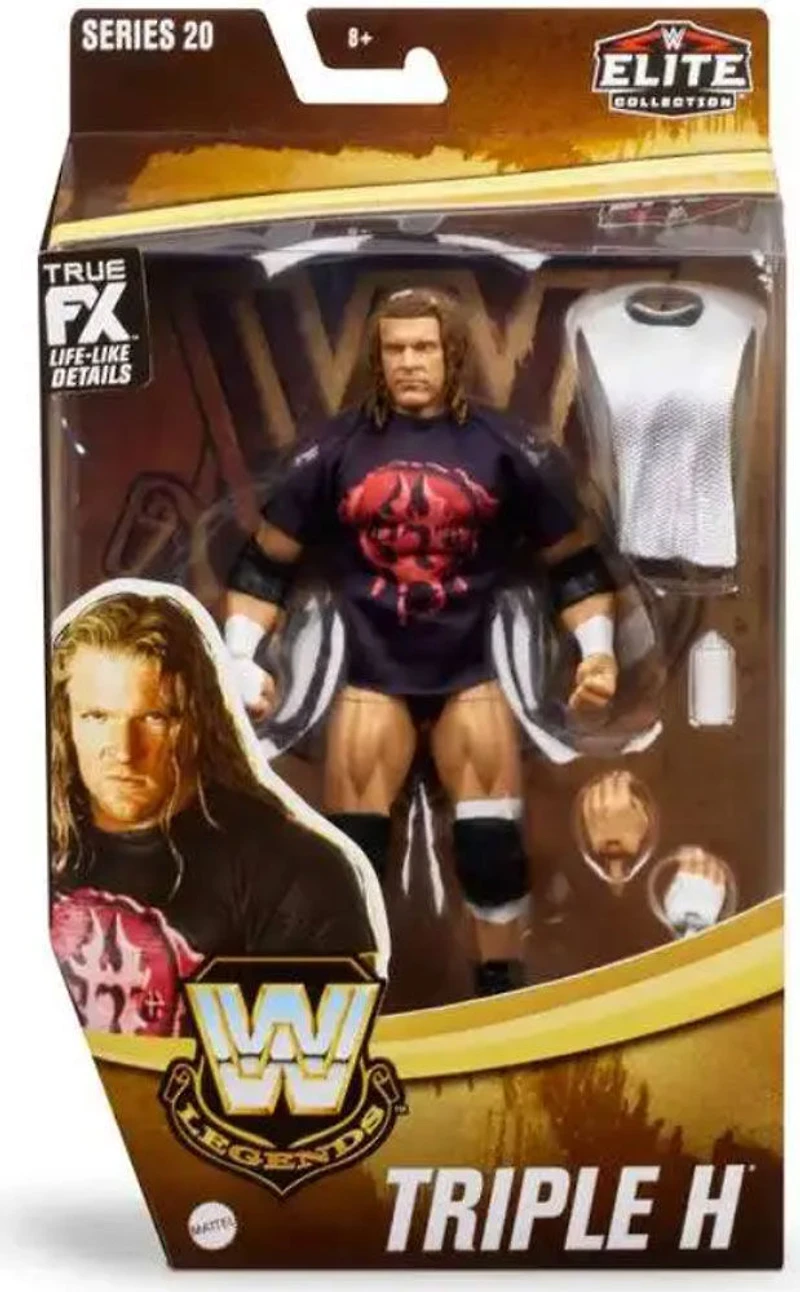WWE Wrestling Elite Collection Legends Series 20 Triple H Exclusive Action Figure