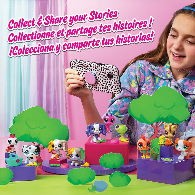 Trios d'animaux Littlest Pet Shop S3 - Animaux de la forêt