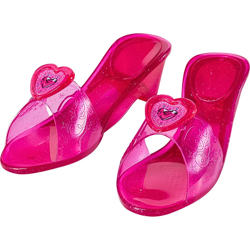 Talons de costume de princesse rose pour enfants de Rubies