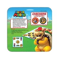 Checkers & Tic Tac Toe: Super Mario Vs. Bowser Board Game - English Edition