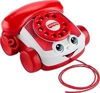 Fisher-Price-Téléphone animé rouge-80eanniversaire de Mattel