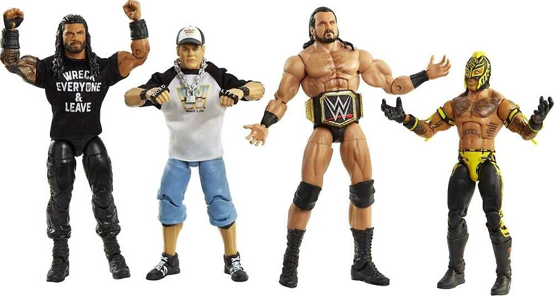 WWE Elite Top Picks Action Figures & Accessories Sets, 6-inch Collectible