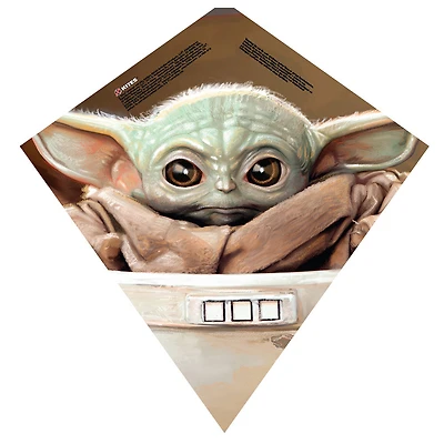 X Kites - Cerf-Volant Skydiamond - Bébé Yoda De Star Wars