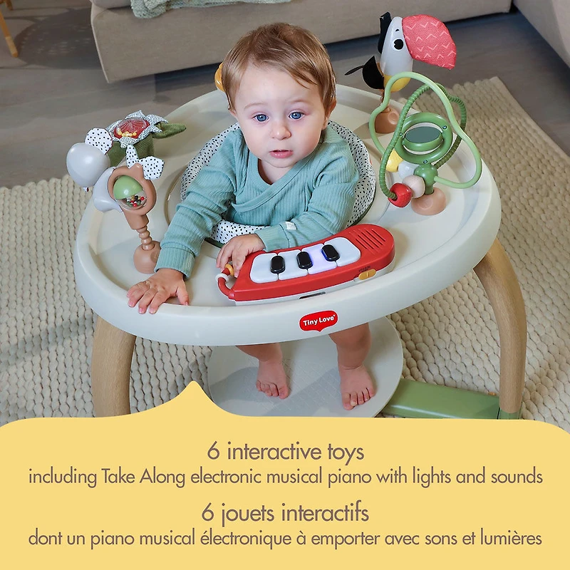 Tiny Love 5-in-1 Here I Grow Stationary Activity Center - Boho Chic Collection