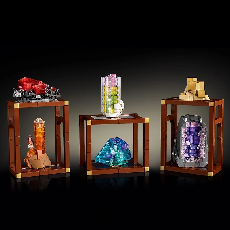LEGO Ideas Mineral Collection Building Set for Adults - Customizable Bedroom or Office Décor - 21362