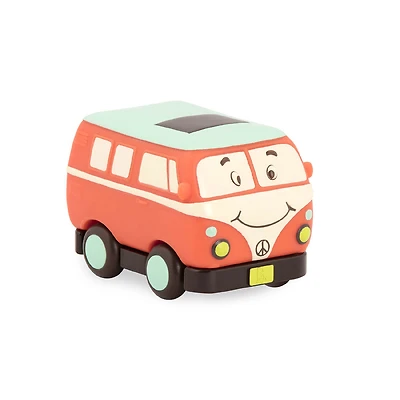 B. Toys Mini Wheee-Ls! Groovy Patootie, Pull-Back Retro Toy Van