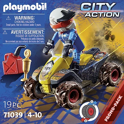 Playmobil - Pilote et quad