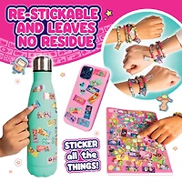Sticki Rolls - Wearable Shareable Sticker Jewelry - Sticki Book Kit