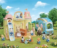 Les amis de la garderie de Calico Critters, ensemble de 3 poupées figurines à collectionner vêtues pour la garderie
