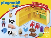 Playmobil - Ferme transportable avec animaux