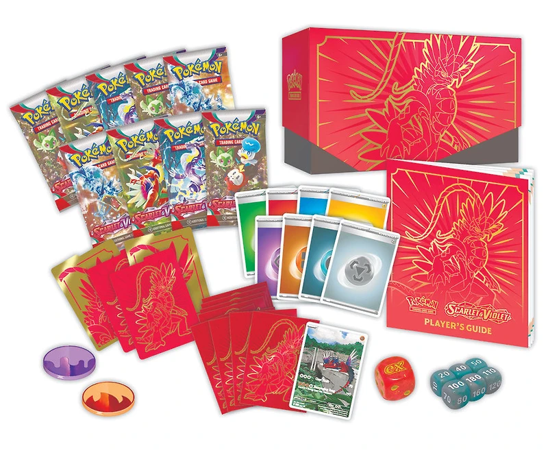 Coffret Dresseur d'Élite Écarlate et Violet Pokémon - Édition anglaise