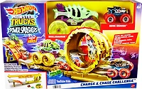 Hot Wheels Monster Trucks-Défi Course Électrifiante-Coffret