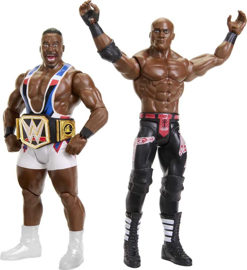WWE-Coffret 2 Figurines Championship Showdown Bobby Lashley vs Big E
