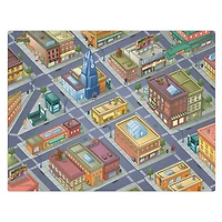 Tapis De Jeu De Grande Taille Imaginmat Tortues Ninja De Nickelodeon