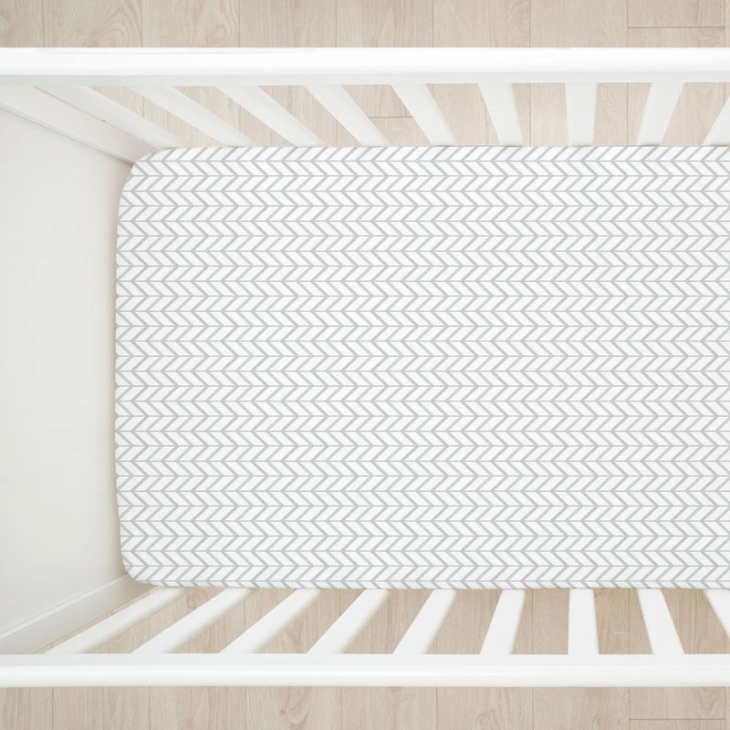 Koala Baby 2 Pack Flannel Sheet Fox/Chevron