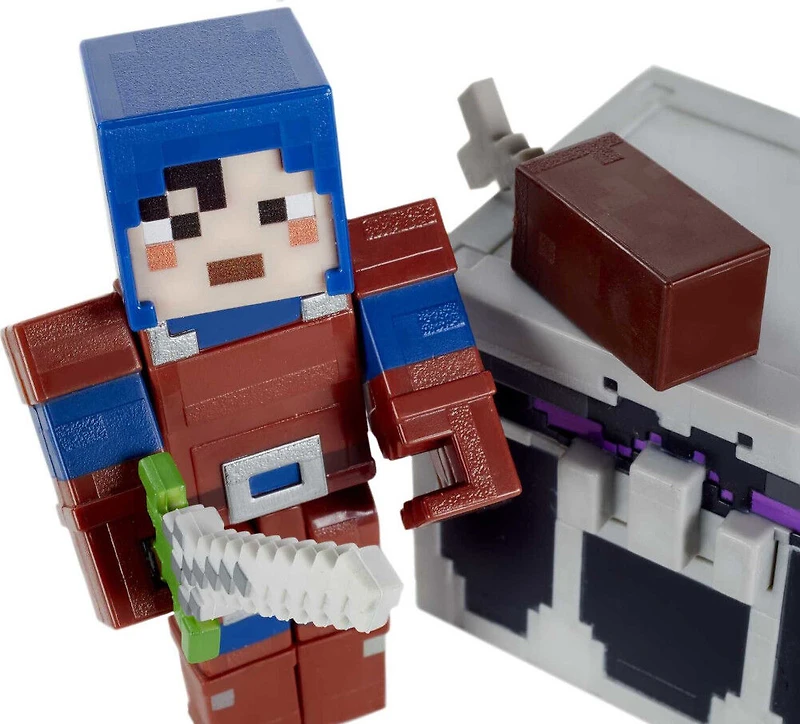 Minecraft - Dungeons - Coffre de Combat de Luxe - Wither et Accessoire