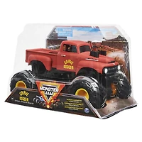Monster Jam, Official Grave Digger Retro Monster Truck, Collector Die-Cast Vehicle, 1:24 Scale