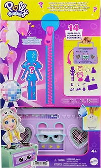 Polly Pocket -Coffret de jeu et poupée -Révélation Tenues Danse Disco