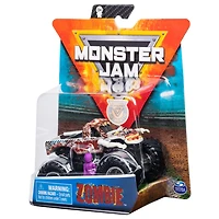 Monster Jam, Monster truck authentique Zombie en métal moulé à l'échelle 1:64