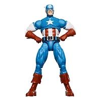 Marvel Legends Series Captain America, figurine de collection de 15 cm, inspirée des bandes dessinées rétro Avengers Marvel Secret Wars