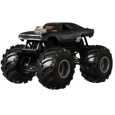 Hot Wheels - Monster Trucks - Véhicule 1:24 Dodge Charger