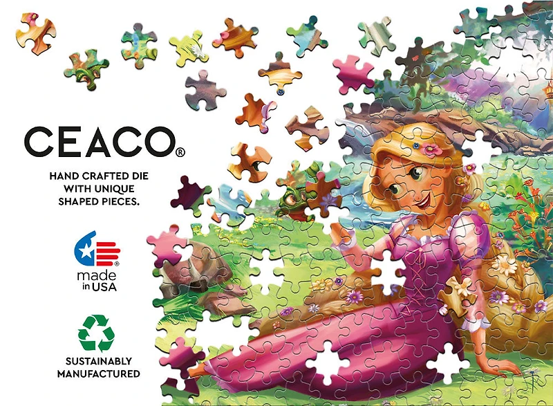 Puzzle 200PC Disney Friends Rapunzel et Pascal