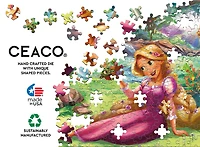 Puzzle 200PC Disney Friends Rapunzel et Pascal