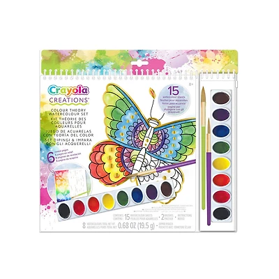Crayola Creations Colour Theory Watercolour Set