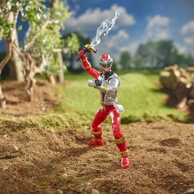 Power Rangers Lightning Collection Dino Fury, Ranger Rouge, figurine