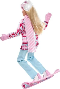 Barbie-Poupée Barbie Snowboardeuse, tenue et accessoires