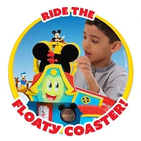 Ensemble de Jeu Sons et Lumières à 14 Eléments Disney Junior Mickey Mouse Funny the Funhouse, Inclut les Figurines de Mickey et Donald