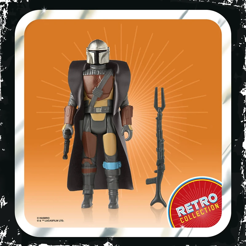Star Wars Retro Collection The Mandalorian Toy The Mandalorian Collectible Action Figure