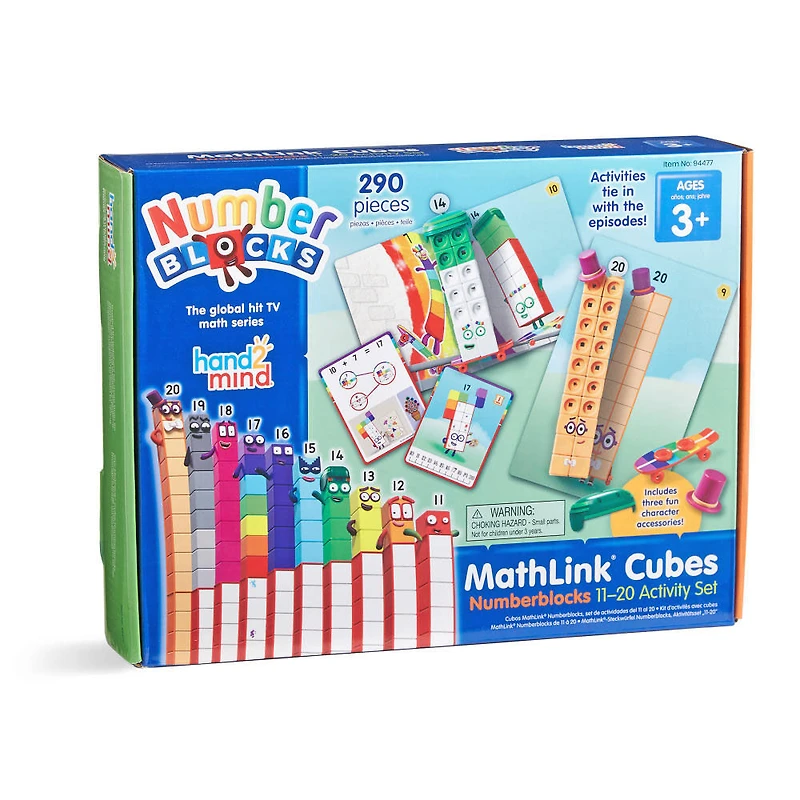 Number Blocks Cubes 11-20 Activity Set - English Edition