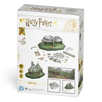 4D Build, Harry Potter, Cabane de Hagrid, Puzzle 3D en papier, 101 pièces