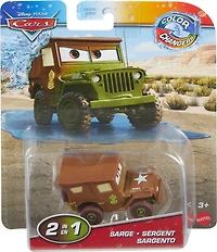 Collection d'échangeurs de couleurs Disney et Pixar Cars Sarge