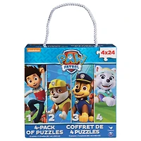 Nickelodeon PAW Patrol 4-Pack of Puzzles