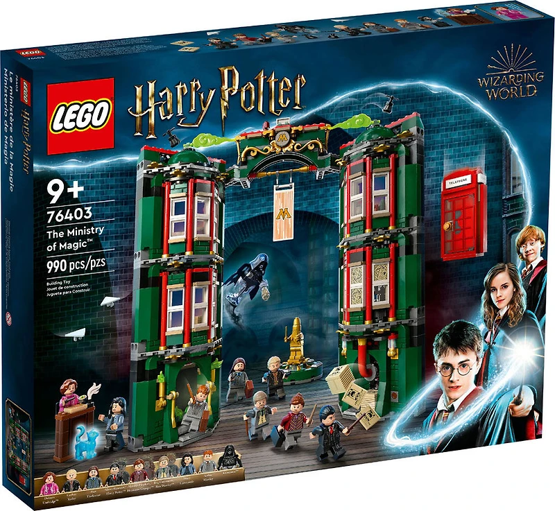 LEGO Harry Potter Le ministère de la Magie 76403 Ensemble de construction (990 pièces)