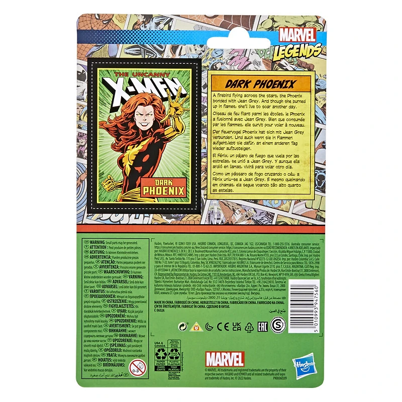 Marvel Legends Series Retro 375 Collection Dark Phoenix Action Figure Toy